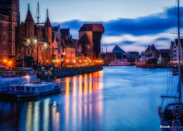 Appartement Premium Happiness On The Motlawa River Gdańsk