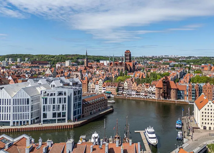 Appartement Premium Happiness On The Motlawa River Gdańsk