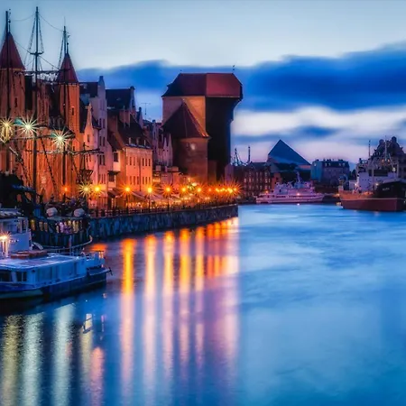 公寓 Premium Happiness On The Motlawa River 格但斯克