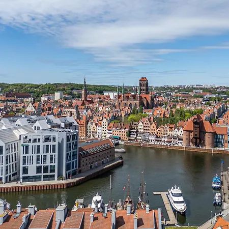 公寓 Premium Happiness On The Motlawa River 格但斯克